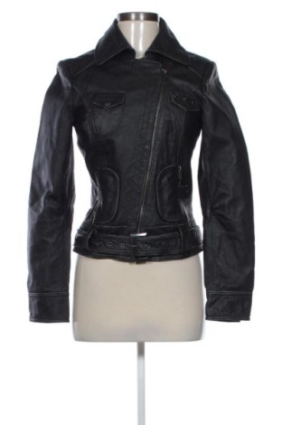 Damen Lederjacke Unbranded, Größe S, Farbe Schwarz, Preis 49,68 €