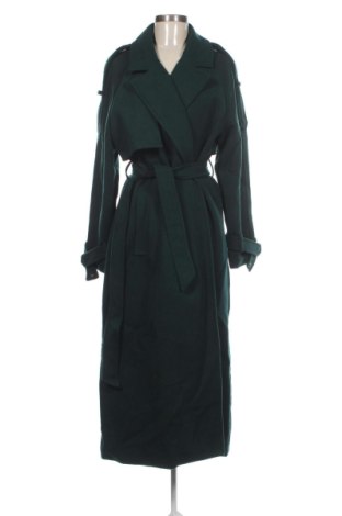 Дамско палто Bershka, Размер M, Цвят Зелен, Цена 73,11 €