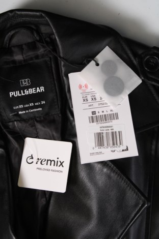 Dámský kabát  Pull&Bear, Velikost XS, Barva Černá, Cena  1 429,00 Kč