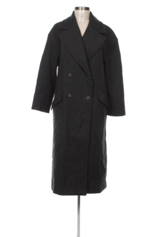 Γυναικείο παλτό Stradivarius, Μέγεθος XL, Χρώμα Μαύρο, Τιμή 85,99 €
