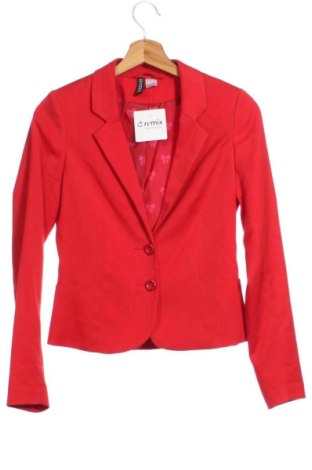 Damen Blazer H&M Divided, Größe XS, Farbe Rot, Preis € 24,55