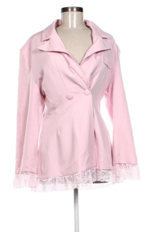 Γυναικείο σακάκι NEW COLLECTION, Μέγεθος L, Χρώμα Ρόζ , Τιμή 41,99 €