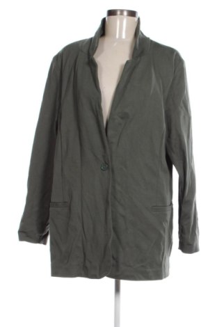 Damen Blazer Zizzi, Größe 3XL, Farbe Grün, Preis 34,77 €