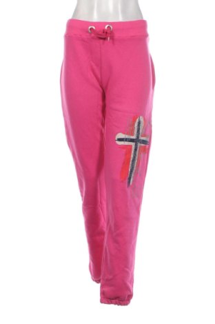 Дамско спортно долнище Geographical Norway, Размер XL, Цвят Розов, Цена 75,67 €