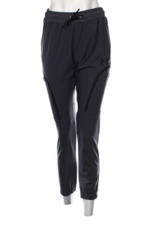 Pantaloni trening de femei Under Armour, Mărime L, Culoare Gri, Preț 129,99 Lei
