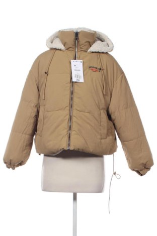 Kurtka damska Bershka, Rozmiar M, Kolor Beżowy, Cena 250,99 zł
