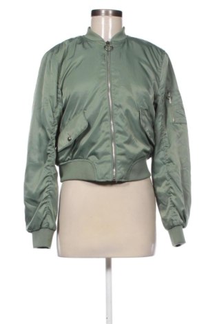 Geacă de femei Pull&Bear, Mărime M, Culoare Verde, Preț 128,00 Lei