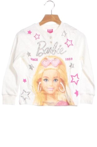 Kinder Shirt Barbie, Größe 5-6y/ 116-122 cm, Farbe Weiß, Preis € 12,99