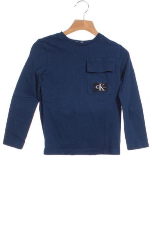 Detská blúzka  Calvin Klein Jeans, Veľkosť 5-6y/ 116-122 cm, Farba Modrá, Cena  14,00 €