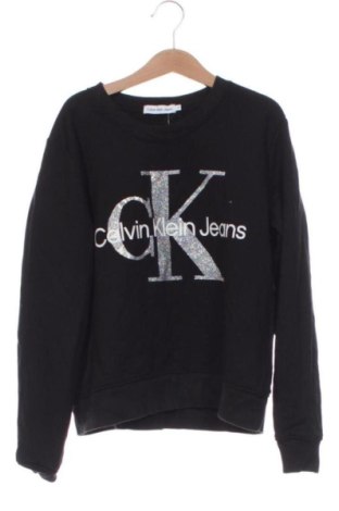 Dziecięca bluzka Calvin Klein Jeans, Rozmiar 10-11y/ 146-152 cm, Kolor Czarny, Cena 72,99 zł