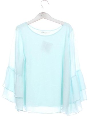 Dětská halenka  H&M, Velikost 10-11y/ 146-152 cm, Barva Modrá, Cena  169,00 Kč