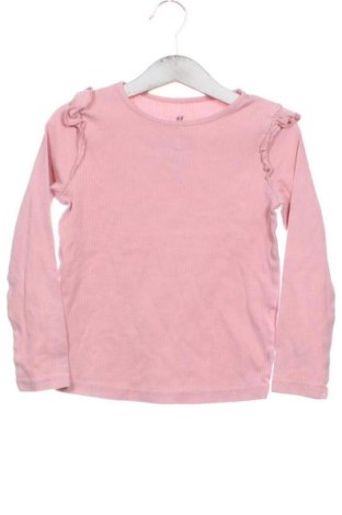 Dziecięca bluzka H&M, Rozmiar 4-5y/ 110-116 cm, Kolor Popielaty róż, Cena 32,15 zł