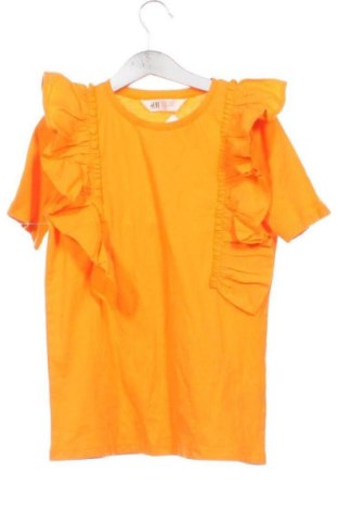 Kinder Shirt H&M, Größe 8-9y/ 134-140 cm, Farbe Orange, Preis 5,61 €