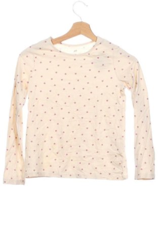 Dziecięca bluzka H&M, Rozmiar 8-9y/ 134-140 cm, Kolor Beżowy, Cena 29,99 zł