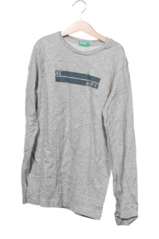 Kinder Shirt United Colors Of Benetton, Größe 13-14y/ 164-168 cm, Farbe Grau, Preis 9,99 €