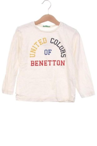 Kinder Shirt United Colors Of Benetton, Größe 3-4y/ 104-110 cm, Farbe Ecru, Preis € 12,00