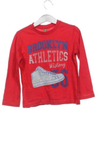 Детска блуза United Colors Of Benetton, Размер 5-6y/ 116-122 см, Цвят Червен, Цена 12,27 €