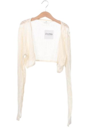 Kinder Strickjacke H&M, Größe 12-13y/ 158-164 cm, Farbe Ecru, Preis 11,99 €