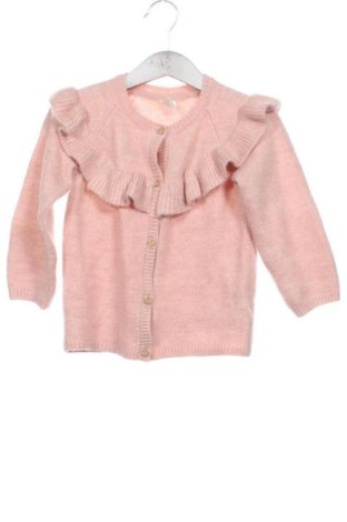 Detský kardigán H&M, Veľkosť 12-18m/ 80-86 cm, Farba Popolavo ružová, Cena  8,63 €