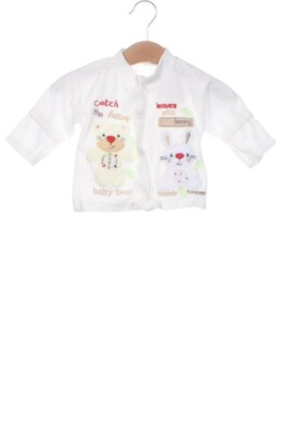 Pulover cu nasturi pentru copii Unbranded, Mărime 3-6m/ 62-68 cm, Culoare Alb, Preț 46,92 Lei