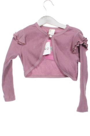 Kinder Strickjacke Unbranded, Größe 4-5y/ 110-116 cm, Farbe Lila, Preis 18,99 €