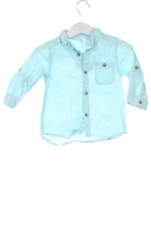 Dziecięca koszula H&M, Rozmiar 9-12m/ 74-80 cm, Kolor Niebieski, Cena 32,15 zł