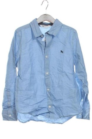 Kinderhemd H&M, Größe 7-8y/ 128-134 cm, Farbe Blau, Preis 7,99 €