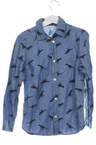Kinderhemd H&M, Größe 6-7y/ 122-128 cm, Farbe Mehrfarbig, Preis 7,99 €
