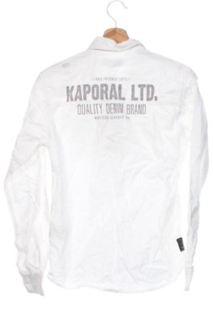 Παιδικό πουκάμισο Kaporal, Μέγεθος 14-15y/ 168-170 εκ., Χρώμα Λευκό, Τιμή 31,99 €