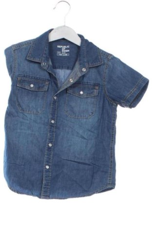 Kinderhemd Republic, Größe 5-6y/ 116-122 cm, Farbe Blau, Preis € 7,99