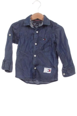 Kinderhemd Tommy Hilfiger, Größe 18-24m/ 86-98 cm, Farbe Blau, Preis 17,99 €