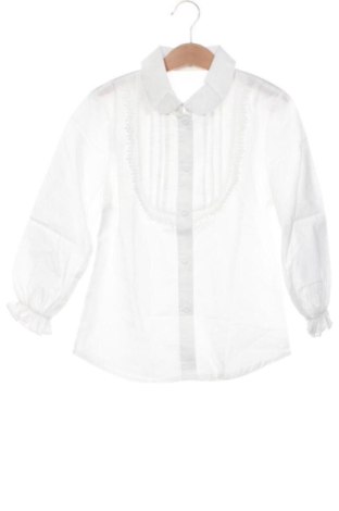 Kinderhemd Unbranded, Größe 7-8y/ 128-134 cm, Farbe Weiß, Preis 8,99 €