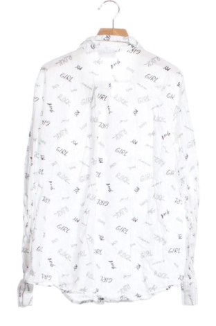 Kinderhemd Unbranded, Größe 11-12y/ 152-158 cm, Farbe Weiß, Preis 5,75 €