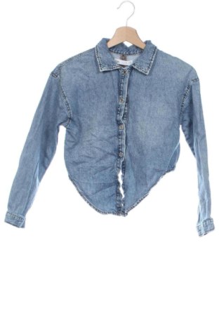 Kinderhemd Zara, Größe 10-11y/ 146-152 cm, Farbe Blau, Preis 9,99 €