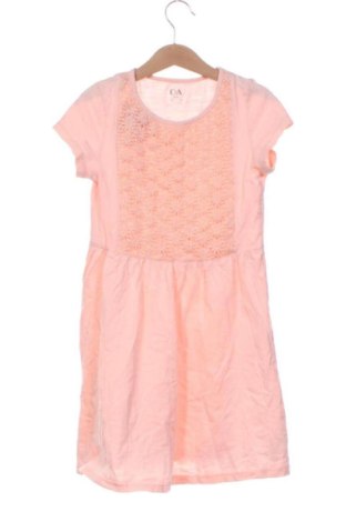 Dětské šaty  C&A, Velikost 7-8y/ 128-134 cm, Barva Růžová, Cena  348,00 Kč
