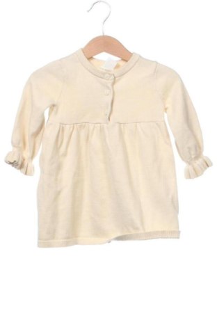 Детска рокля H&M, Размер 6-9m/ 68-74 см, Цвят Екрю, Цена 7,66 €