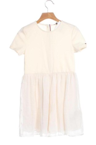 Rochie pentru copii Tommy Hilfiger, Mărime 8-9y/ 134-140 cm, Culoare Ecru, Preț 130,33 Lei
