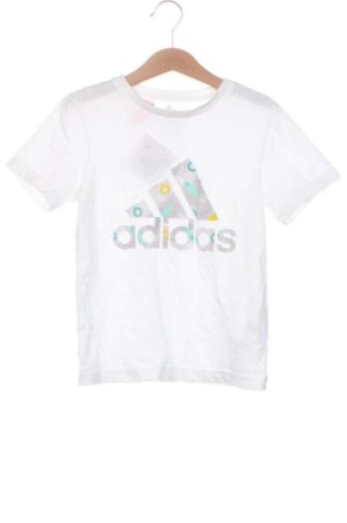 Детска тениска Adidas, Размер 5-6y/ 116-122 см, Цвят Бял, Цена 10,73 €