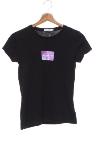 Kinder T-Shirt Calvin Klein, Größe 13-14y/ 164-168 cm, Farbe Schwarz, Preis 10,00 €