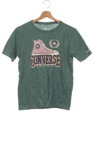 Παιδικό μπλουζάκι Converse, Μέγεθος 10-11y/ 146-152 εκ., Χρώμα Πράσινο, Τιμή 12,99 €