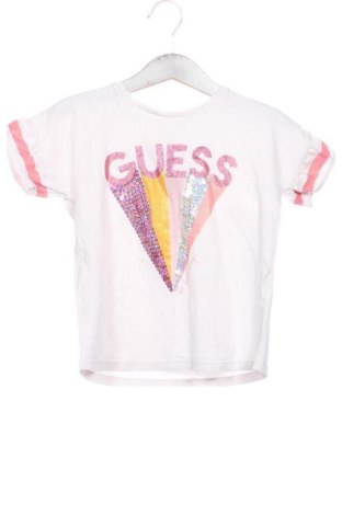 Tricou pentru copii Guess, Mărime 4-5y/ 110-116 cm, Culoare Alb, Preț 52,13 Lei