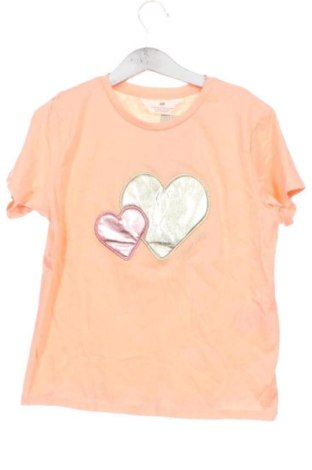 Dziecięcy T-shirt H&M, Rozmiar 8-9y/ 134-140 cm, Kolor Pomarańczowy, Cena 43,86 zł