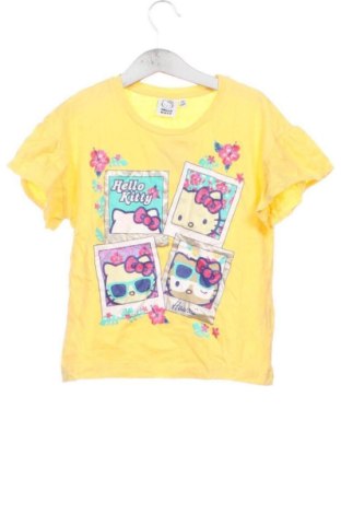 Dětské tričko  Hello Kitty, Velikost 7-8y/ 128-134 cm, Barva Žlutá, Cena  159,00 Kč