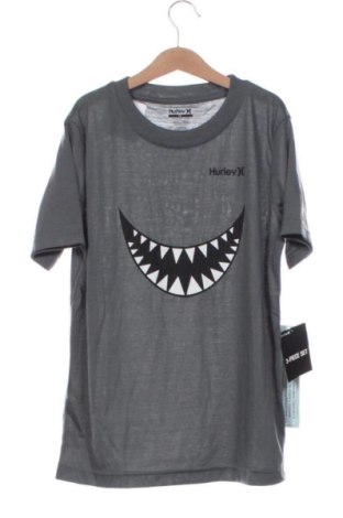 Kinder T-Shirt Hurley, Größe 11-12y/ 152-158 cm, Farbe Grau, Preis 24,00 €