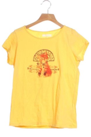 Kinder T-Shirt In Extenso, Größe 11-12y/ 152-158 cm, Farbe Gelb, Preis 5,75 €