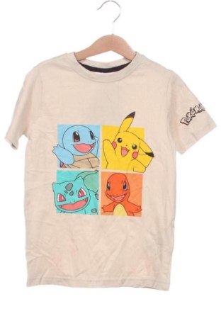 Παιδικό μπλουζάκι Pokemon, Μέγεθος 5-6y/ 116-122 εκ., Χρώμα Εκρού, Τιμή 22,99 €