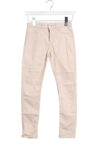 Detské džínsy  H&M, Veľkosť 7-8y/ 128-134 cm, Farba Béžová, Cena  16,30 €, #136549003