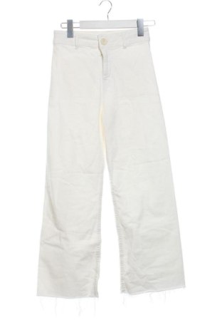 Kinderjeans Zara, Größe 13-14y/ 164-168 cm, Farbe Weiß, Preis 11,99 €