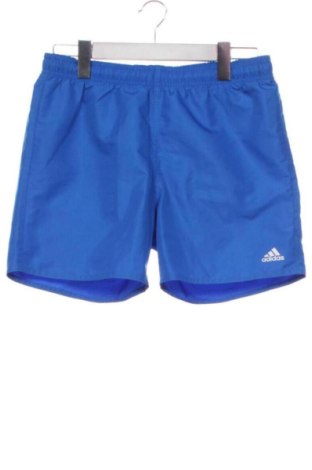 Παιδικό κοντό παντελόνι Adidas, Μέγεθος 13-14y/ 164-168 εκ., Χρώμα Μπλέ, Τιμή 14,00 €