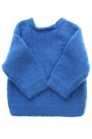 Kinderpullover Unbranded, Größe 1-2m/ 50-56 cm, Farbe Blau, Preis 8,63 €